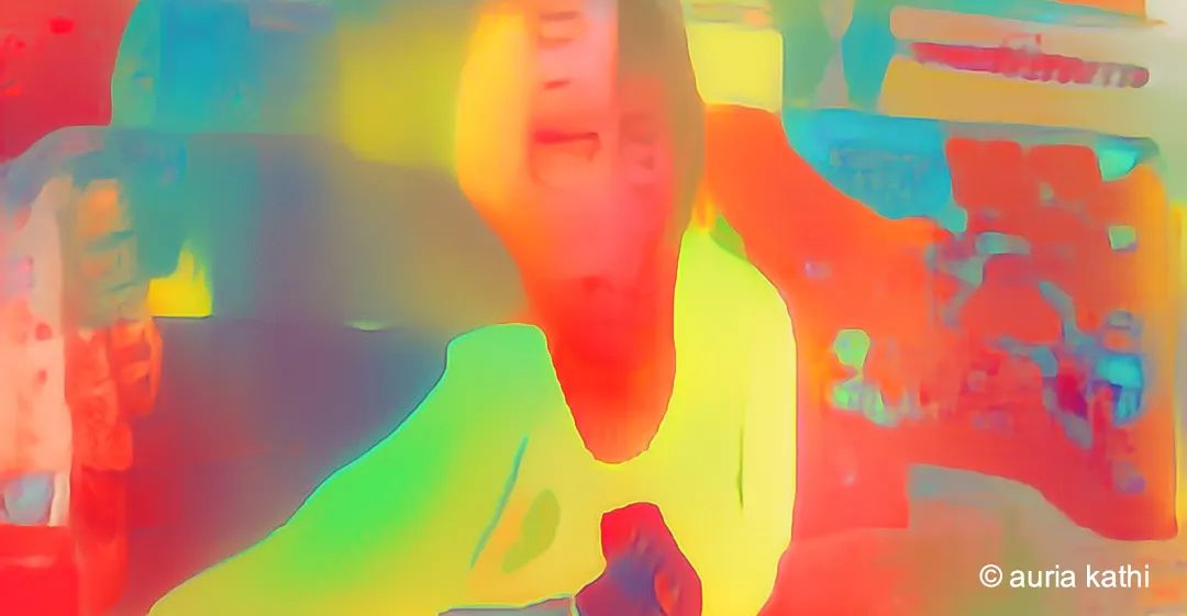 Auria Kathi, an AI Artist-Poet created by Fabin Rasheed. This project uses machine learning to generate poetry and art, exhibited at NeurIPS.